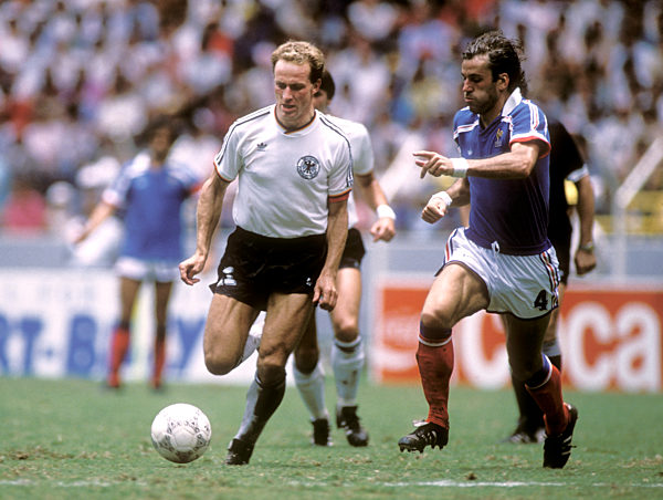 Fußball-WM 1986 - Halbfinale Deutschland - Frankreich 2:0