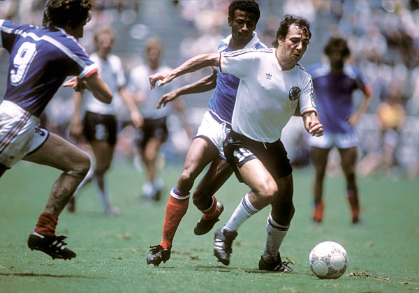 Fußball-WM 1986 - Halbfinale Deutschland - Frankreich 2:0