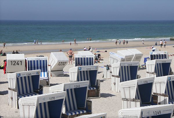 Hauptstrand von Westerland