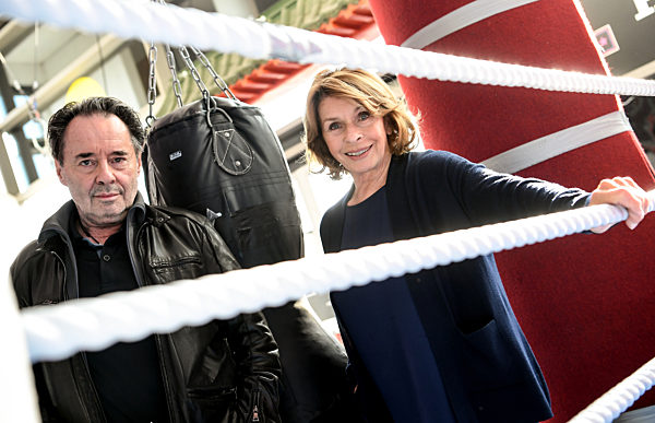 Dreharbeiten "Martha und Tommy"