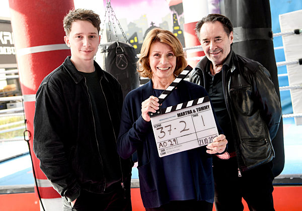 Dreharbeiten "Martha und Tommy"