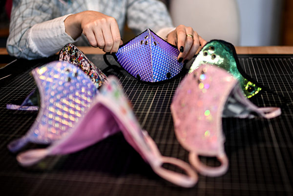 Berliner Label Foguelina entwirft Masken