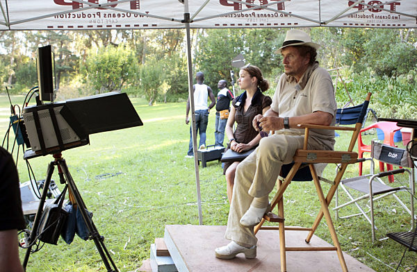 Regisseur Dieter Wedel beobachtet am Donnerstag (05.03...