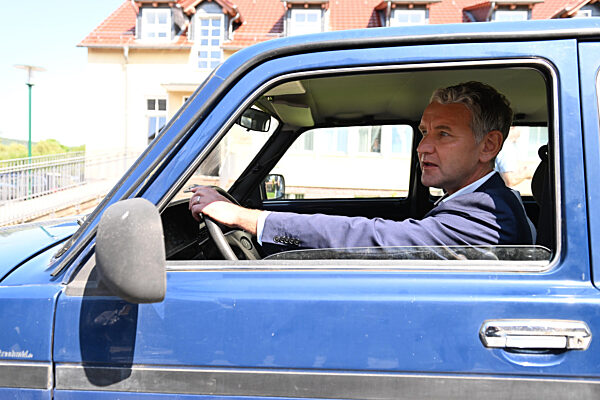 Landtagswahl Thüringen - Stimmabgabe Höcke