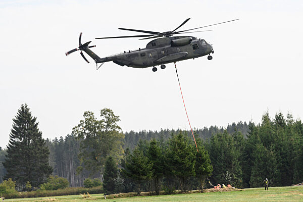 Großbrand am Brocken im Harz