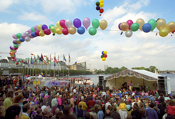 Erster Jahrestag der Deutschen Einheit