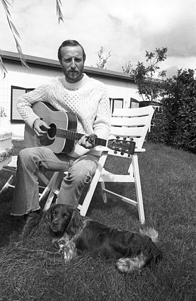 Hannes Wader privat - 1975