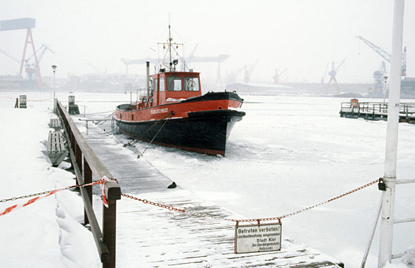 Schnee-Chaos in Schleswig-Holstein 1979
