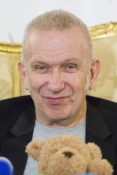Fashion designer Jean Paul Gaultier gives press conference in St. Petersburg