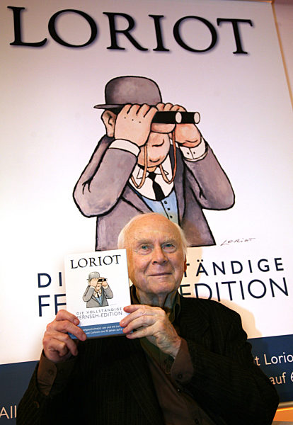 Loriot stellt neue DVD-Edition in Berlin vor