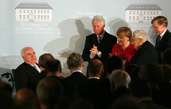 Henry A. Kissinger Preis für Helmut Kohl