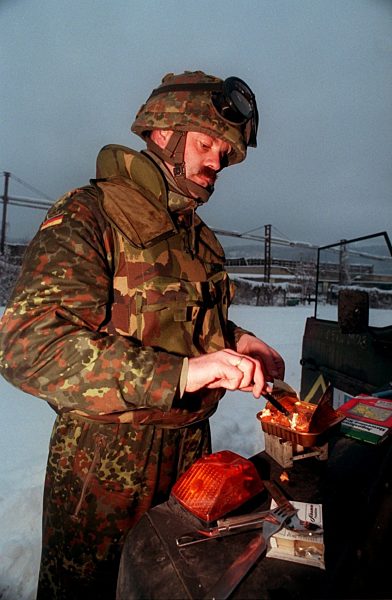 Deutscher Oberleutnant durch Tretmine in Bosnien schwer verletzt
