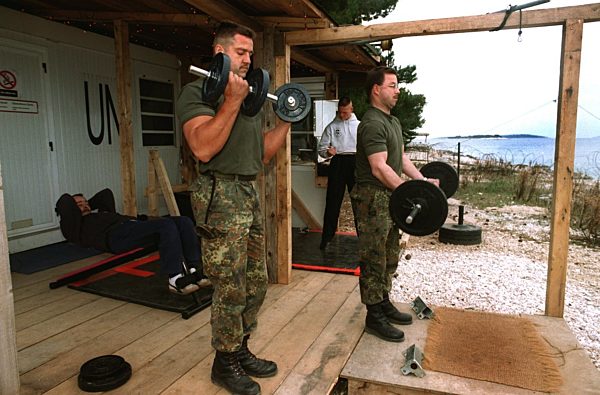 Bundeswehrsoldaten in Ex-Jugoslawien