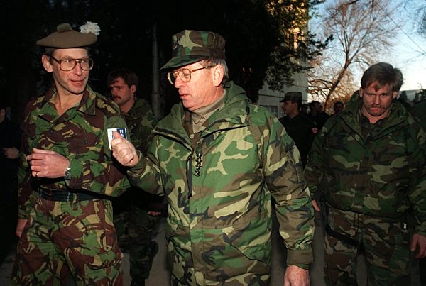 Ifor-Oberkommandeur Leighton Smith in Split