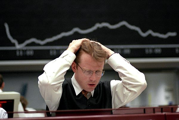 "Dunkelgrauer Dienstag" für deutsche Aktien