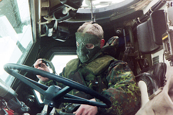 Deutsche IFOR-Soldaten 1996 in Bosnien-Herzegowina
