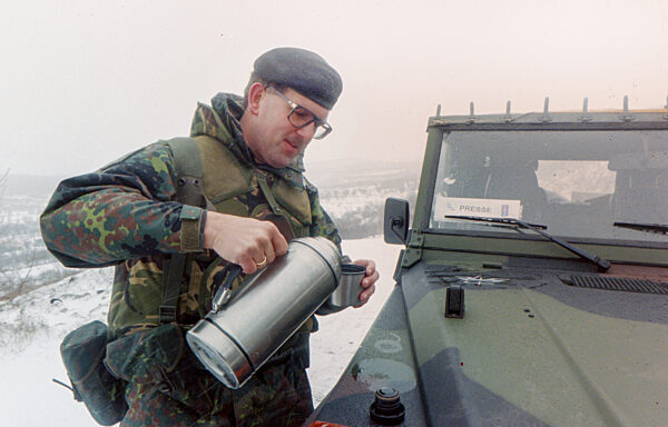 Deutsche IFOR-Soldaten 1996 in Bosnien-Herzegowina