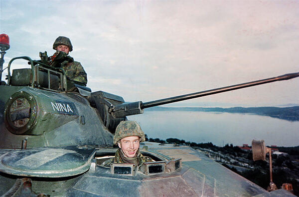 Deutsche IFOR-Soldaten 1996 in Bosnien-Herzegowina