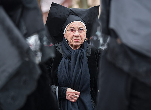 Wendischer Kirchgang im Spreewald am Ostersonntag
