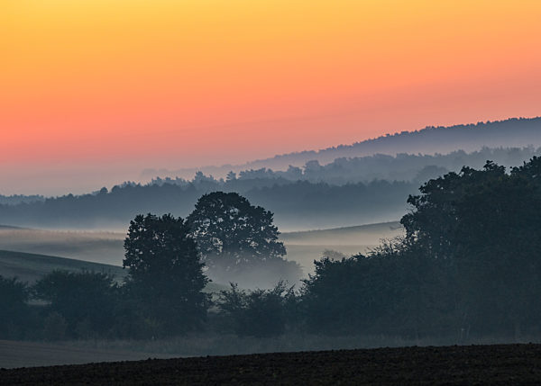 Sonnenaufgang in der Uckermark