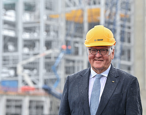 Bundespräsident Steinmeier besucht BASF