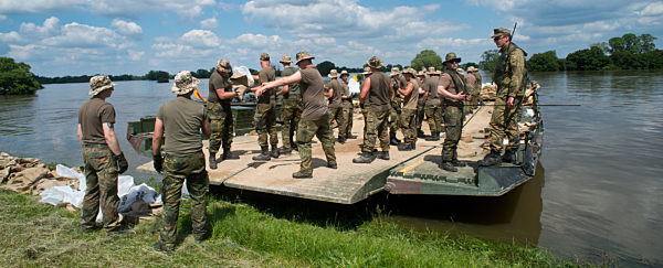 Hochwasser in Sachsen-Anhalt