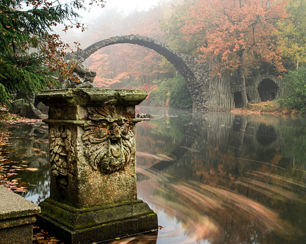 Herbst im Rhododendronpark Kromlau