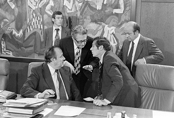 German Autumn 1977 - Cabinet after freeing of the hostages