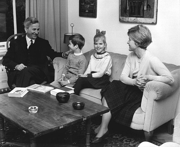 Dr. Richard Freiherr von Weizsäcker und Familie