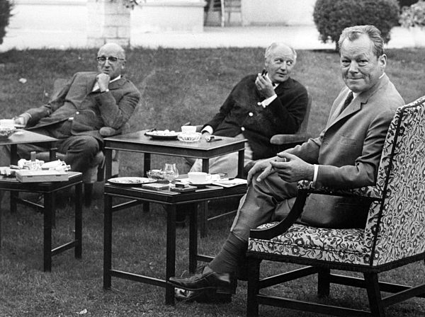 Meeting of coalition partners SPD and FDP 1969