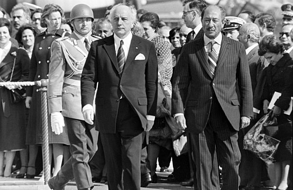 Anwar El-Sadat zu Besuch in Deutschland 1976