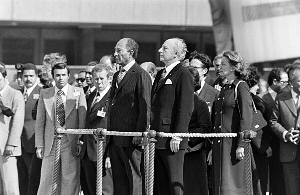 Anwar El-Sadat zu Besuch in Deutschland 1976