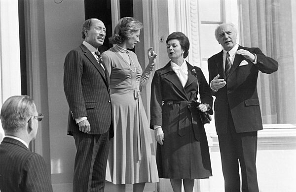 Anwar El-Sadat zu Besuch in Deutschland 1976