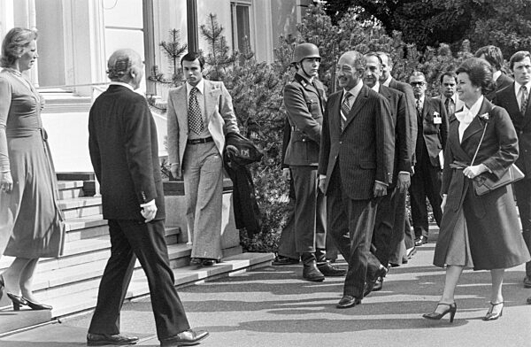 Anwar El-Sadat zu Besuch in Deutschland 1976