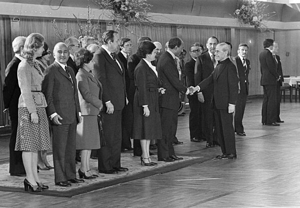 Anwar El-Sadat zu Besuch in Deutschland 1976