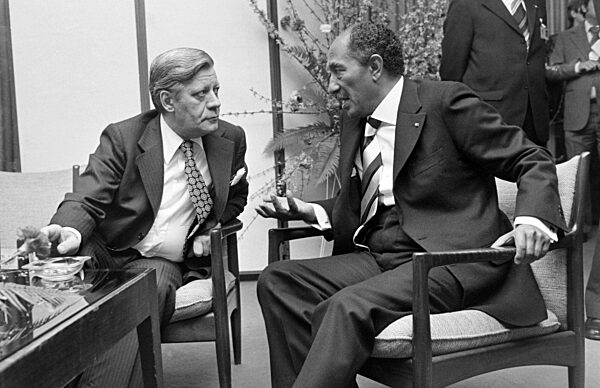 Anwar El-Sadat zu Besuch in Deutschland 1976