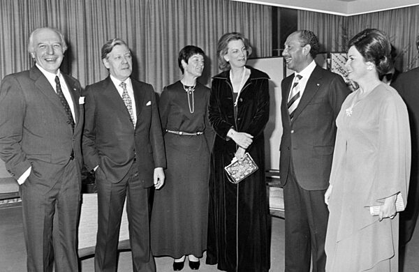 Anwar El-Sadat zu Besuch in Deutschland 1976