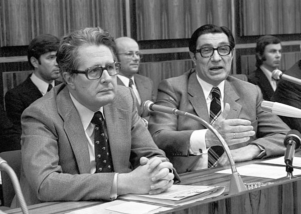 Hans-Jochen Vogel und Werner Maihofer