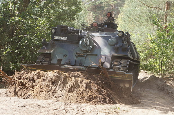 Waldbrand vor Berlin
