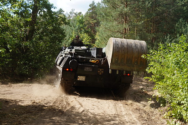 Waldbrand vor Berlin
