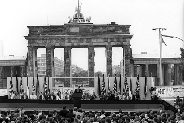 Ronald Reagan zur 750-Jahr-Feier in Berlin