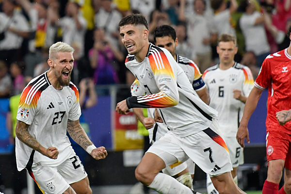 29.06.2024  Fussball  Europameisterschaft in Deutschland  Deutschland vs Dänemark