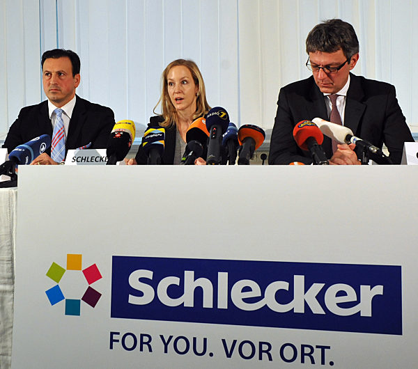 Pressekonferenz Schlecker