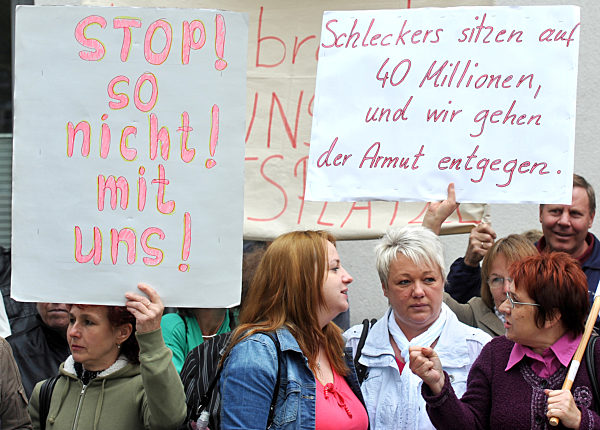 Schlecker Gläubigerversammlung