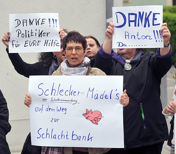 Schlecker Gläubigerversammlung