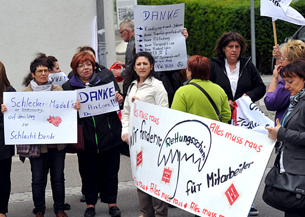 Schlecker Gläubigerversammlung