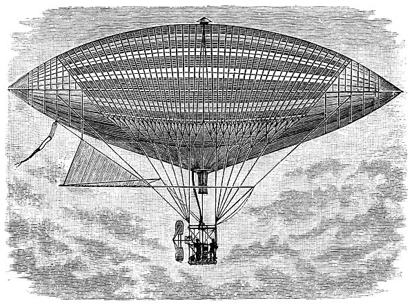 Tissandiers elektrisches Luftschiff