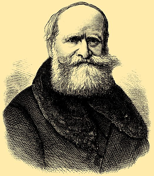 Ernst von Bandel (geb. 17. Mai 1800, gest. 25. September 1876)