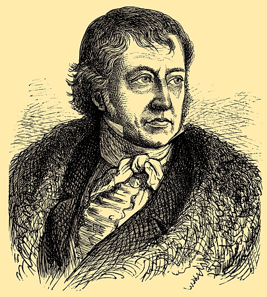 Georg Wilhelm Friedrich Hegel (1770 - 1831), deutscher Philosoph