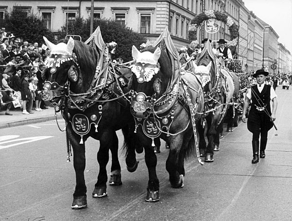 Oktoberfest in München 1963